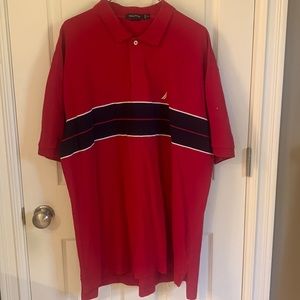 Mens Nautical Polo 2XL